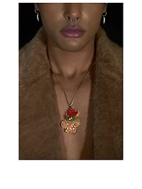 The Villain Necklace With Crystals - Limited Edition