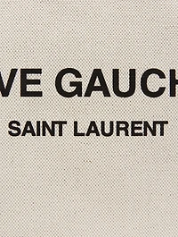 Rive Gauche Canvas Zippered Pouch
