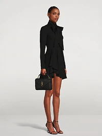 Medium Collége YSL Monogram Leather Bag