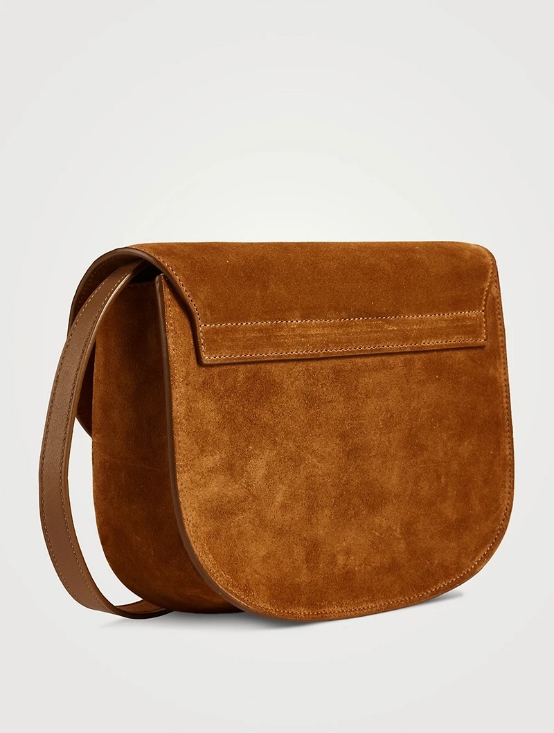 Kaia Suede Crossbody Bag