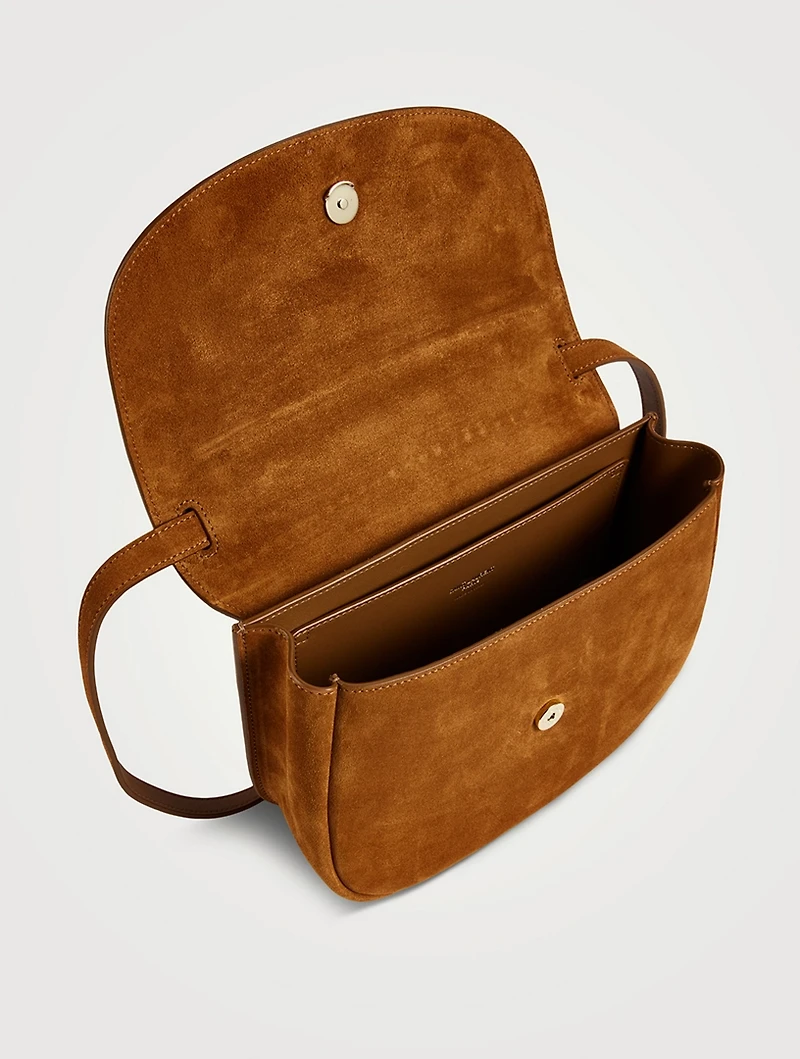 Kaia Suede Crossbody Bag