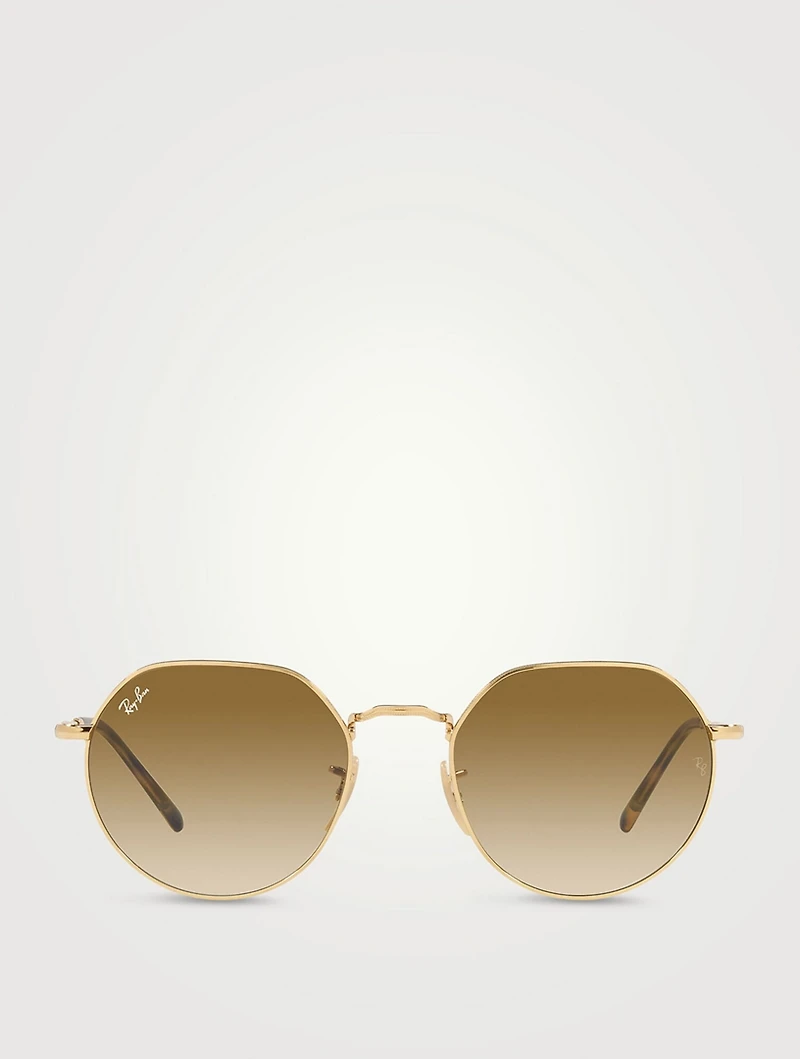 RB3565 Jack Metal Round Sunglasses