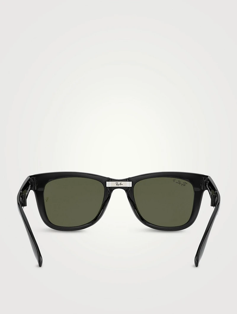 RB4105 Wayfarer Folding Classic Sunglasses
