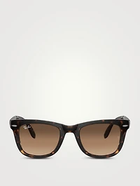 RB4105 Wayfarer Folding Classic Sunglasses