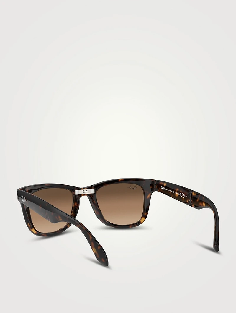 RB4105 Wayfarer Folding Classic Sunglasses
