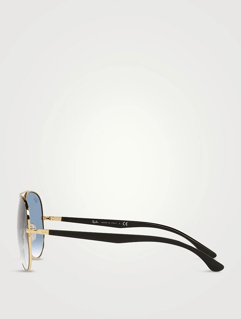 RB3675 Metal Aviator Sunglasses