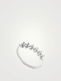 Reverie 18K White Gold Ring With Diamonds