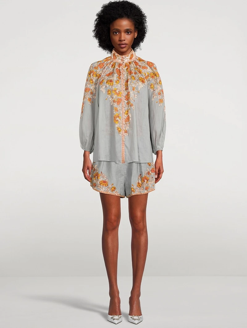Andie Tuck Shorts Floral Print