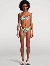 Tropicana Balconette Bikini Top Floral Print