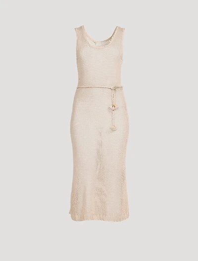 Tropicana Knit Midi Dress