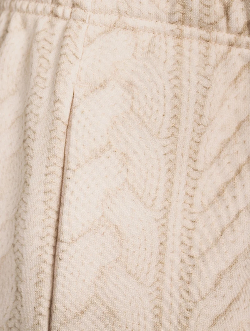 Miramar Trompe L'oeil Cable-Knit Joggers