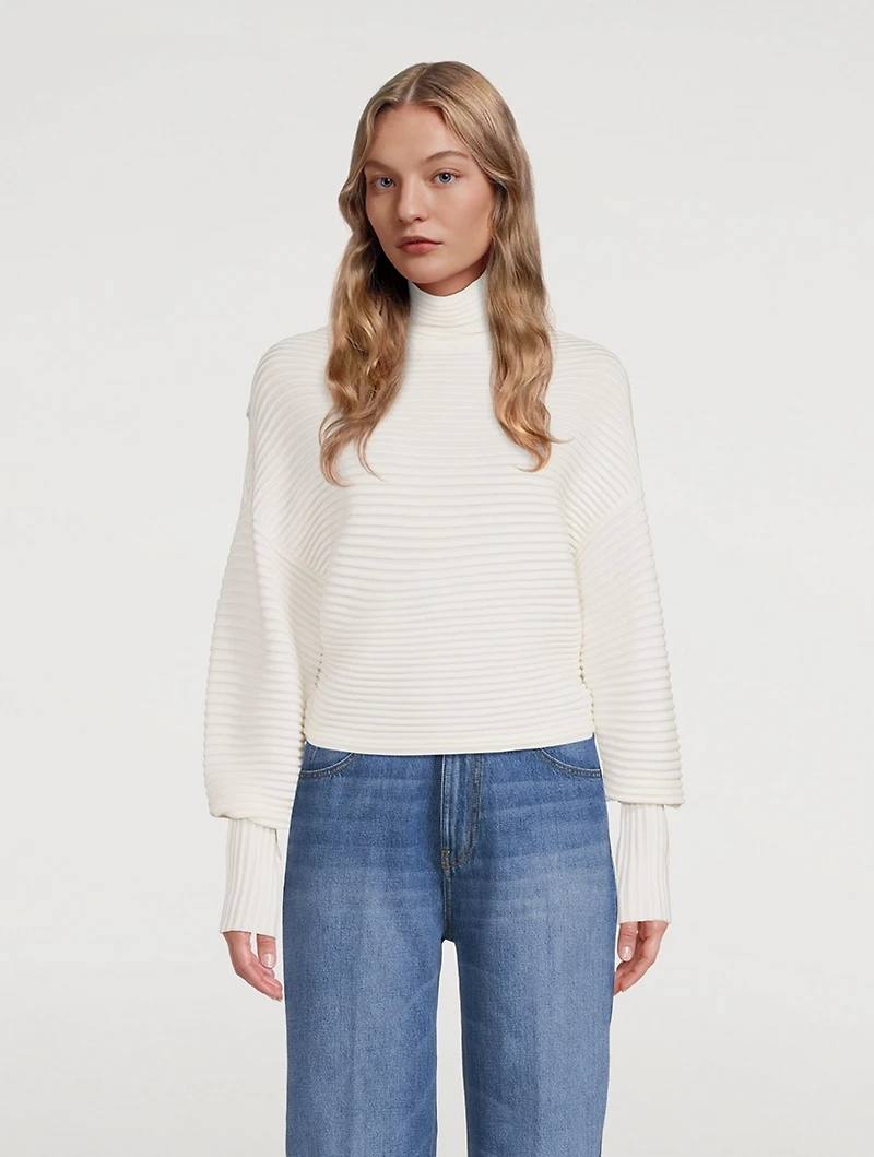 Crossover Back Sweater