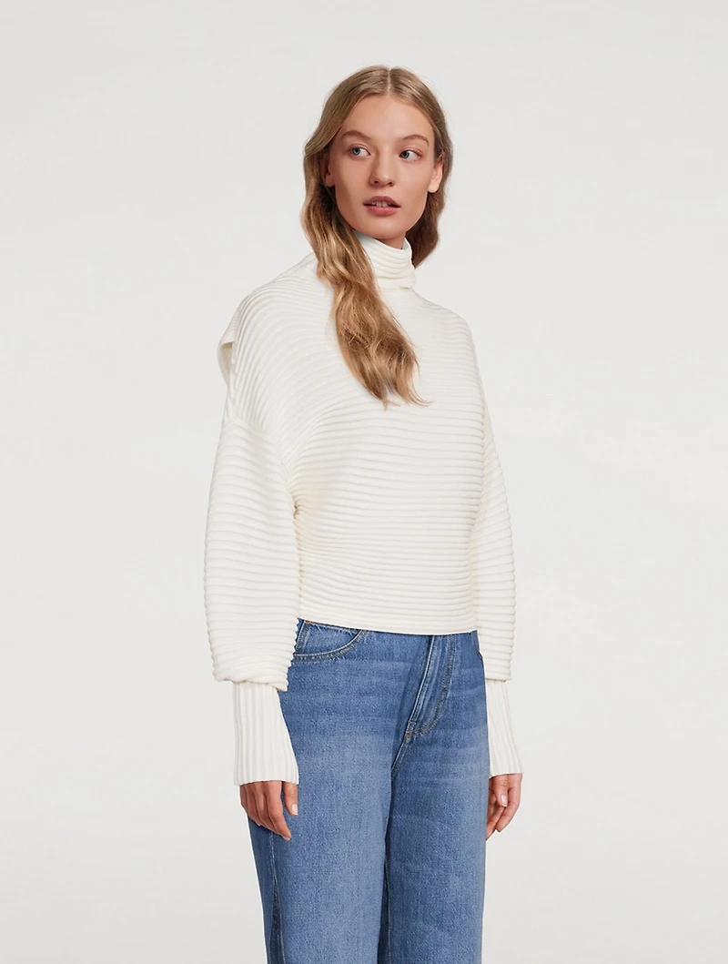 Crossover Back Sweater
