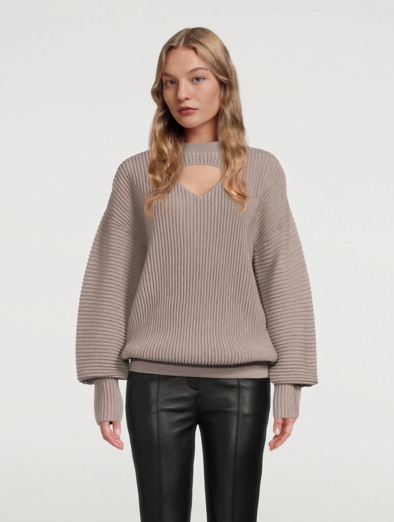 Keyhole Sweater