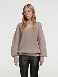 Keyhole Sweater