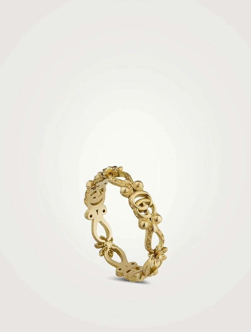 Flora 18K Gold Ring