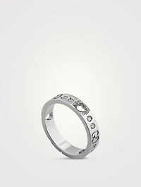 Icon 18K Hearts Ring With Diamonds