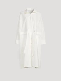 Paper Cotton Drawstring Coat