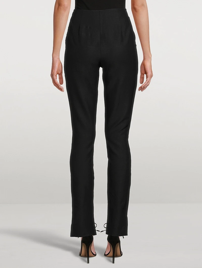 Skinny Slit Trousers