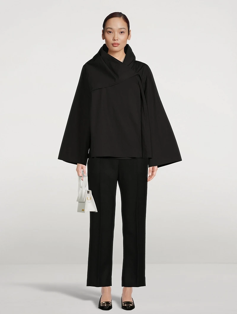 Three-Way Scarf Blouse