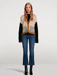Le Crop Mini Degradable Bootcut Jeans