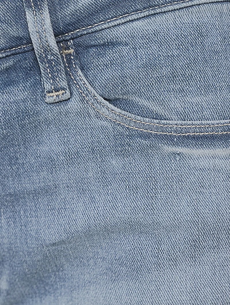 Le High Degradable Straight-Leg Jeans