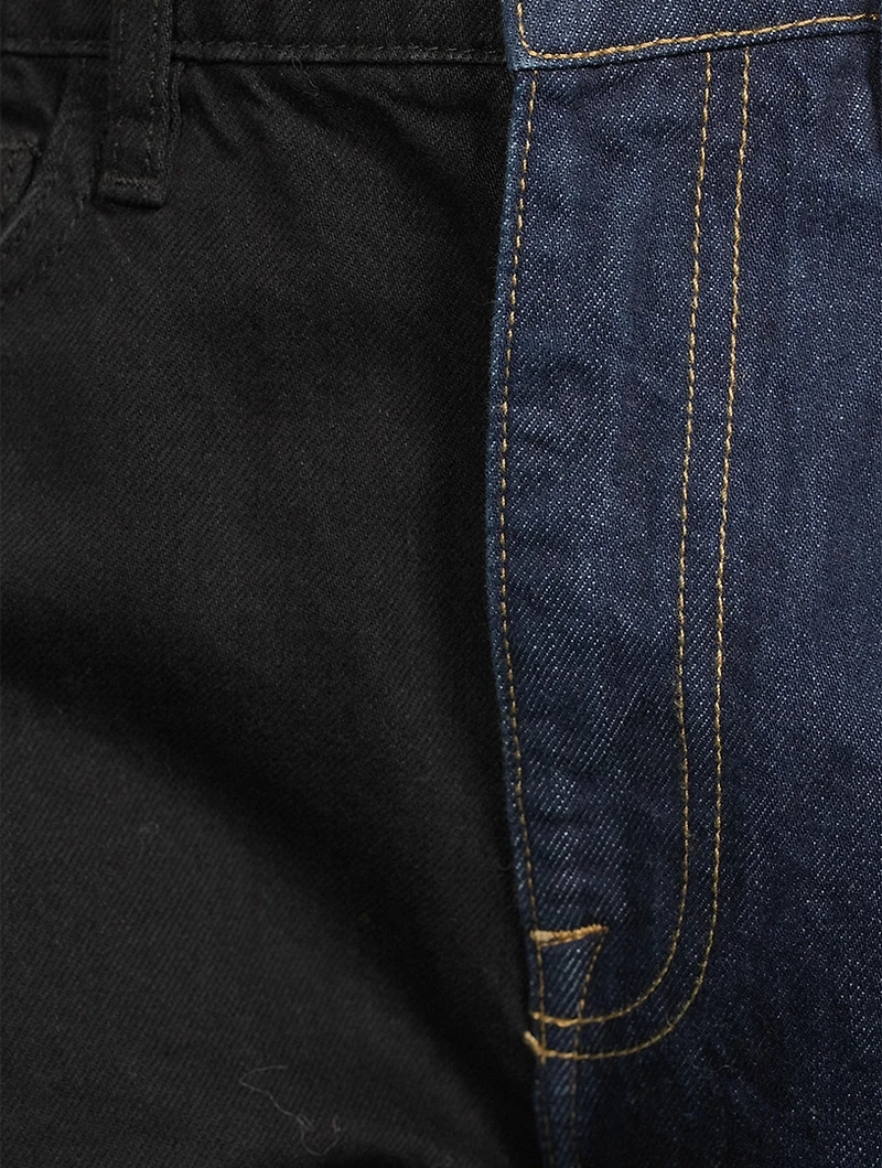 Le Jane High-Waisted Colourblock Jeans