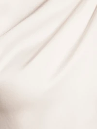 Twist-Neck Silk Blouse