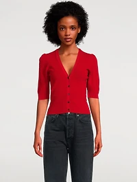 Jocelyn Silk And Cotton Cardigan