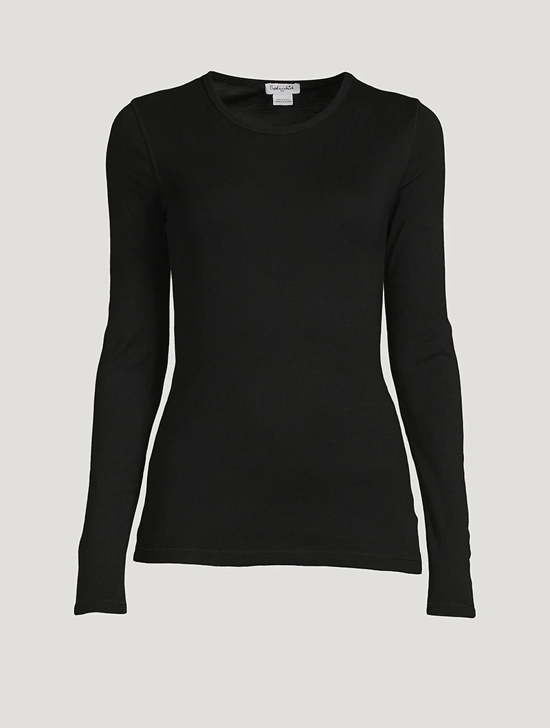 Essential Rib Long-Sleeve T-Shirt