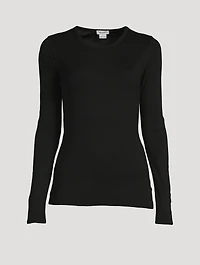 Essential Rib Long-Sleeve T-Shirt