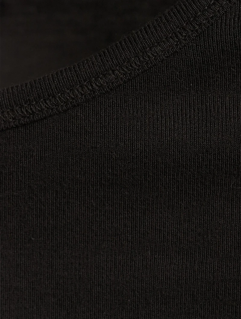 Essential Rib Long-Sleeve T-Shirt