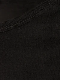 Essential Rib Long-Sleeve T-Shirt