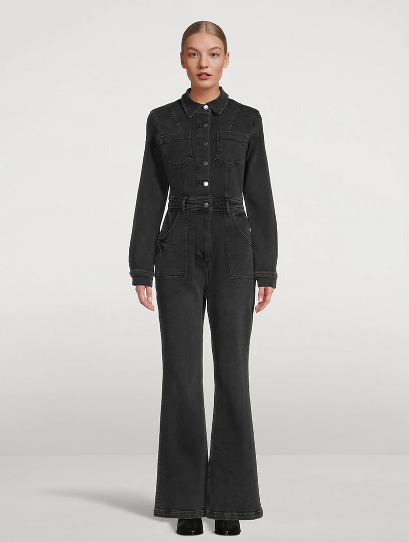 Roman Denim Jumpsuit