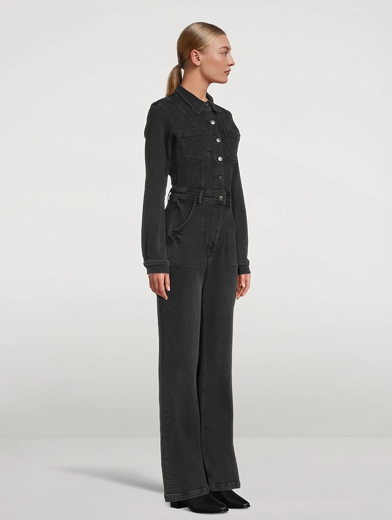 Roman Denim Jumpsuit