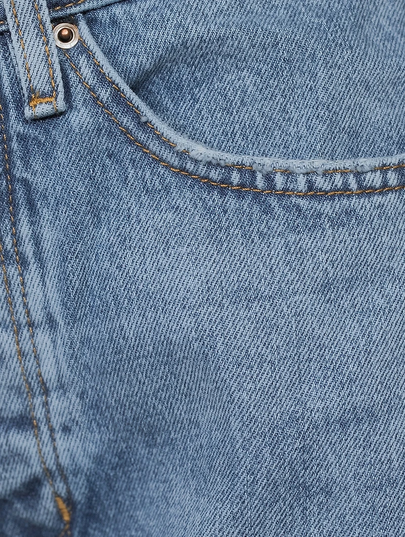 Brooklyn Reversed Straight-Leg Jeans