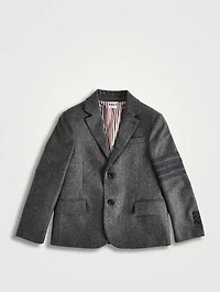 Wool And Cashmere Flannel Sport Coat