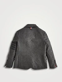 Wool And Cashmere Flannel Sport Coat