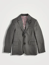 Wool Single-Breasted Blazer