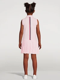 Sleeveless Polo Dress