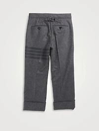 Wool Flannel Tonal Engineered 4-Bar Pants