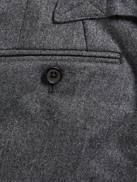 Wool Flannel Tonal Engineered 4-Bar Pants