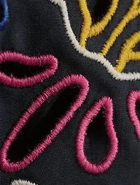 Embroidered Bustier