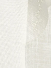 Ruffled Linen Blouse