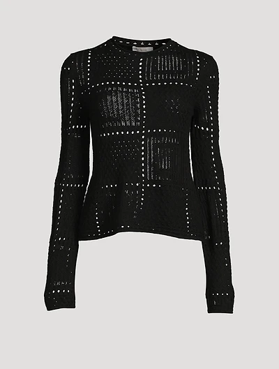 Handkerchief Crochet Sweater
