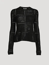 Handkerchief Crochet Sweater