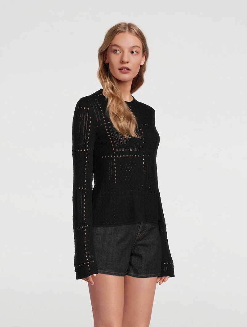 Handkerchief Crochet Sweater