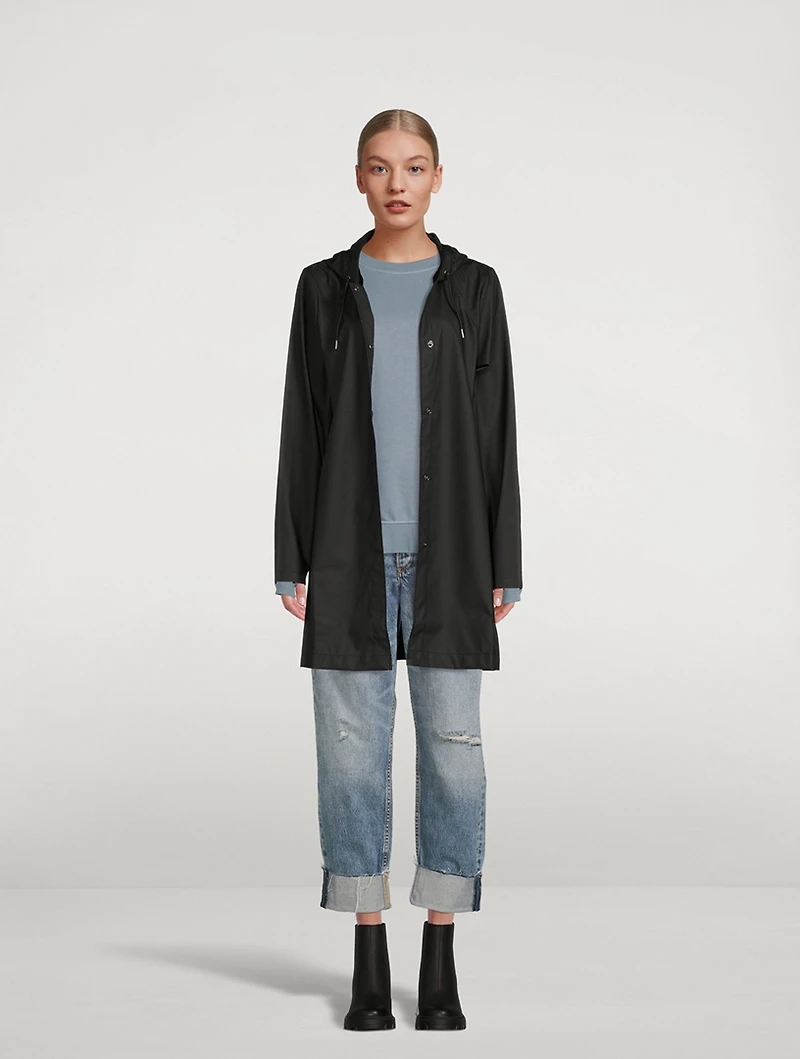 A-Line Jacket With Hood