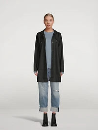 A-Line Jacket With Hood