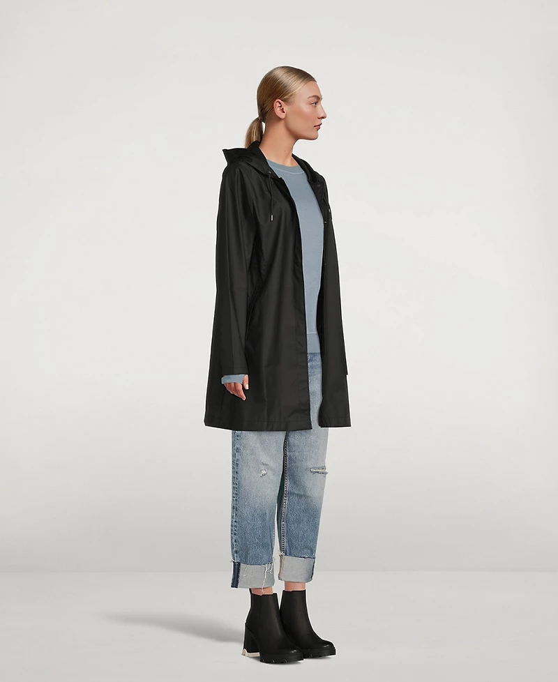 A-Line Jacket With Hood